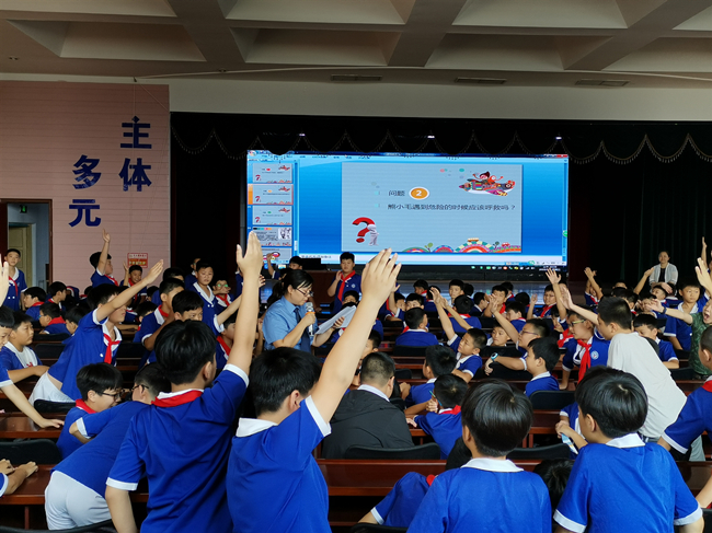 河南安阳殷都区：走进中小学作未成年人法治教育讲座